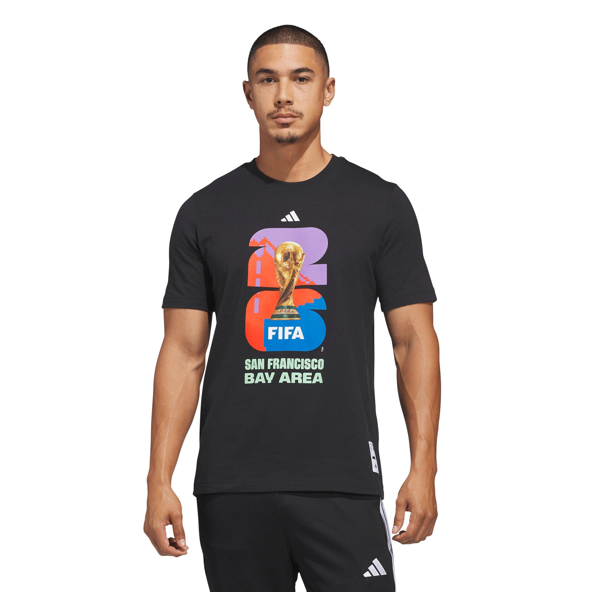 adidas Men's FIFA World Cup 26&trade; Host City San Francisco Bay Area Graphic T-Shirt - Black - BLACK
